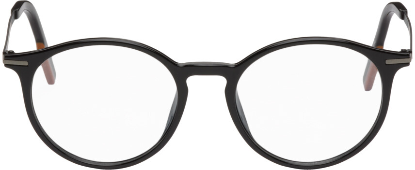 

черные блестящие очки ZEGNA