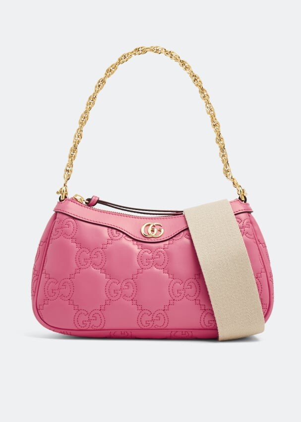 

Сумка кросс-боди GUCCI GG Matelassé handbag, розовый