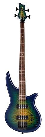 

Jackson X Spectra Bass SBXQ IV Amber Blue Burst 2919904 586