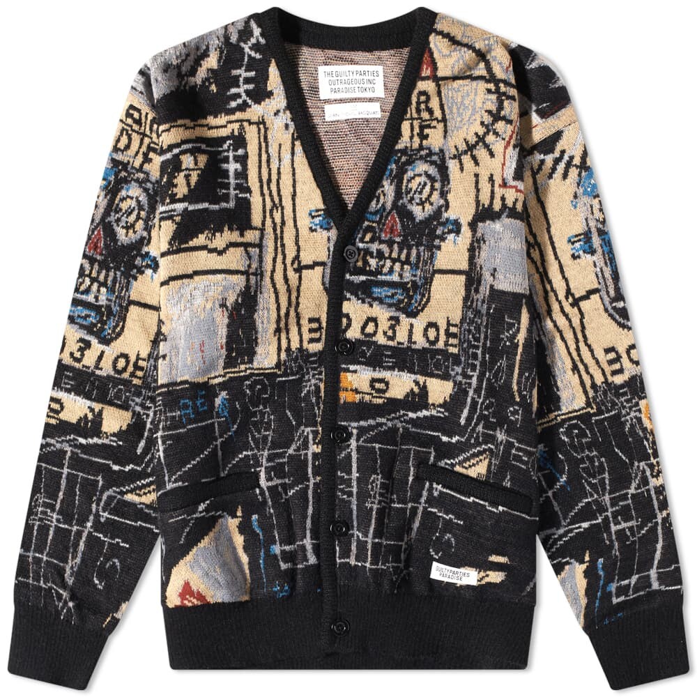 

Джемпер Wacko Maria Jean-Michel Basquiat Cardigan