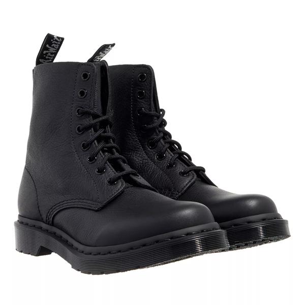Ботинки 8 eye boot 1460 pascal mono Dr. Martens, черный 1460 wp 8 eye boot