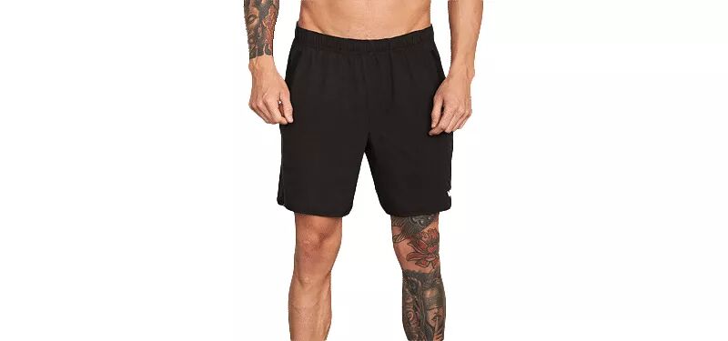 Мужские эластичные шорты для йоги Rvca, черный