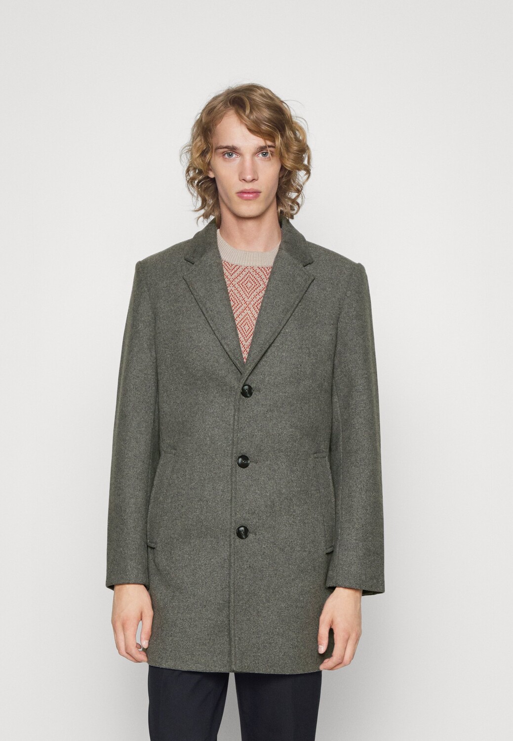 

Пальто короткое Tom Tailor, серый