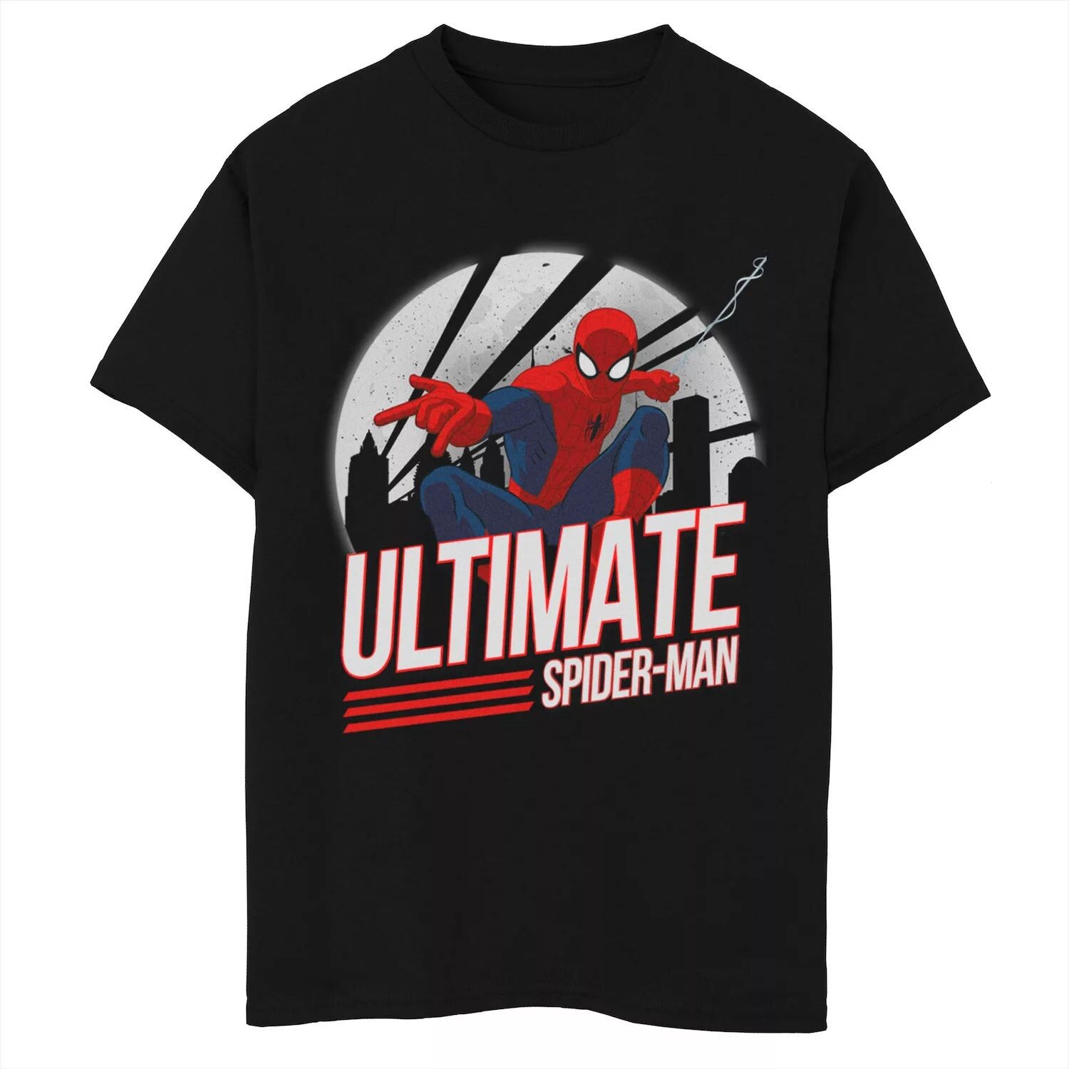 

Футболка с рисунком Marvel's Spider Man Ultimate Spider Jump для мальчиков 8–20 лет и хаски Licensed Character