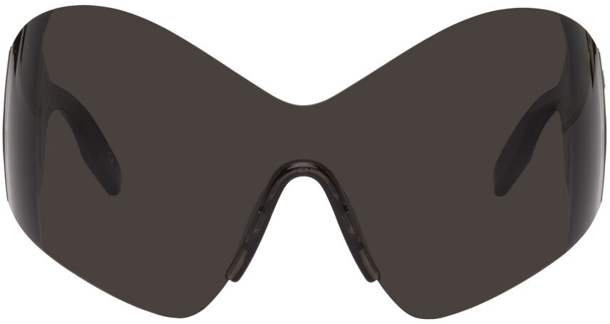 

Серые солнцезащитные очки Mask Butterfly Balenciaga