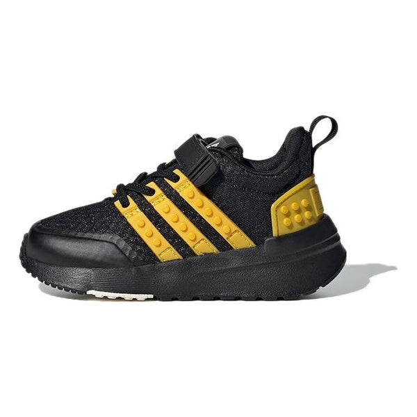 

Кроссовки Adidas LEGO x Racer TR EL I 'Black Equipment Yellow', Черный