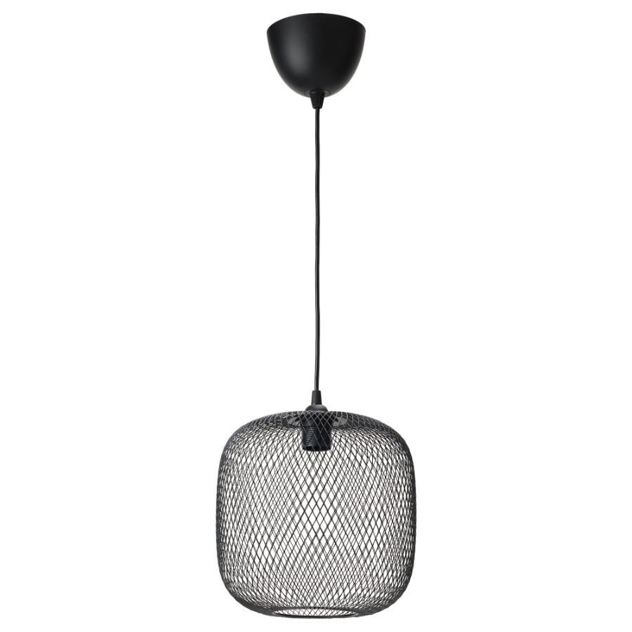 подвесной светильник ikea ranarp 23 см черный Подвесной светильник Ikea Luftmassa / Hemma, 26 см, черный