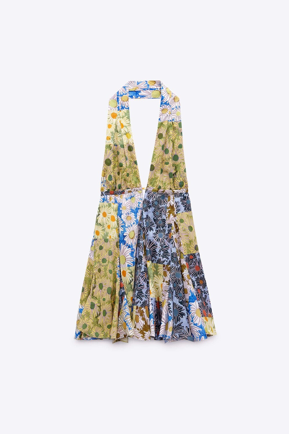 

Платье Zara Printed, мультиколор
