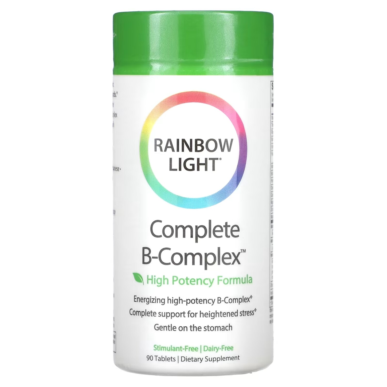 

Комплекс Витамина B Полного Спектра Rainbow Light, 90 таблеток