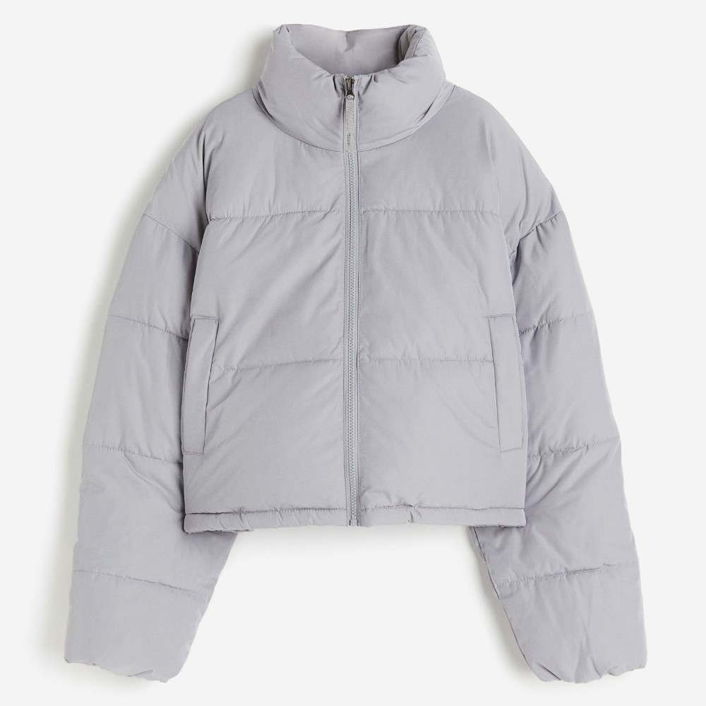 Куртка H&M, светло-серый