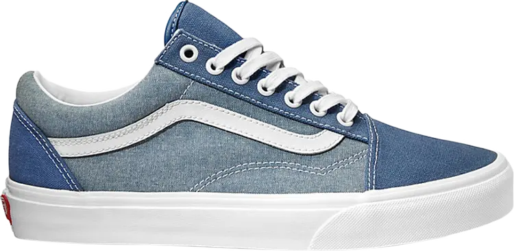 

Кеды Vans Old Skool Canvas Navy Chambray, синий