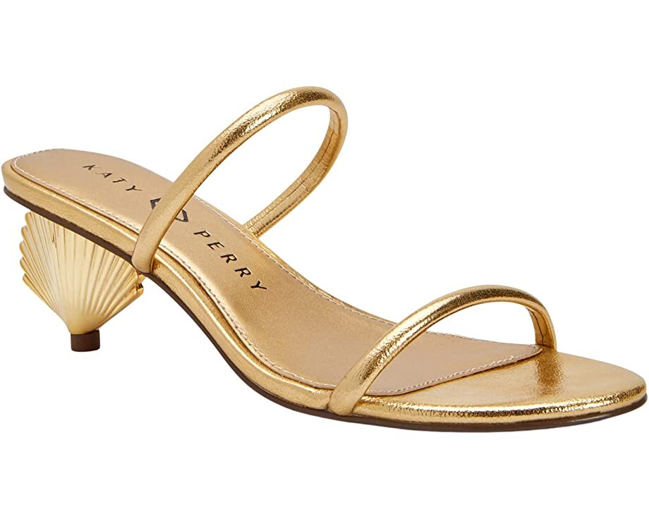 

Туфли на каблуках The Scalloped Heel Katy Perry, новое золото, Желтый