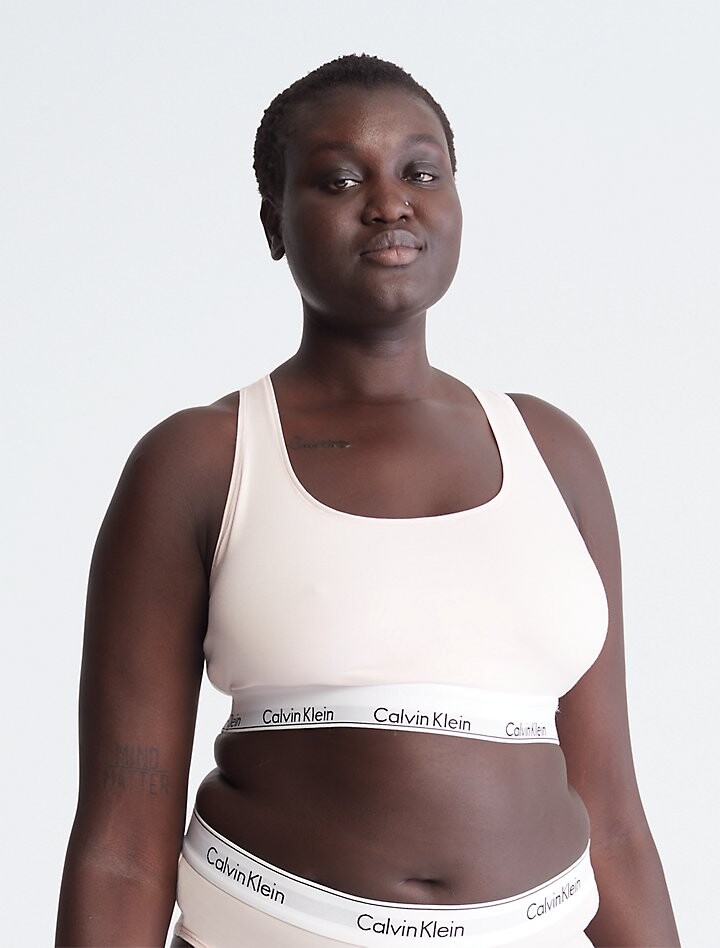 

Бралетт без подкладки Modern Cotton Plus без подкладки Calvin Klein