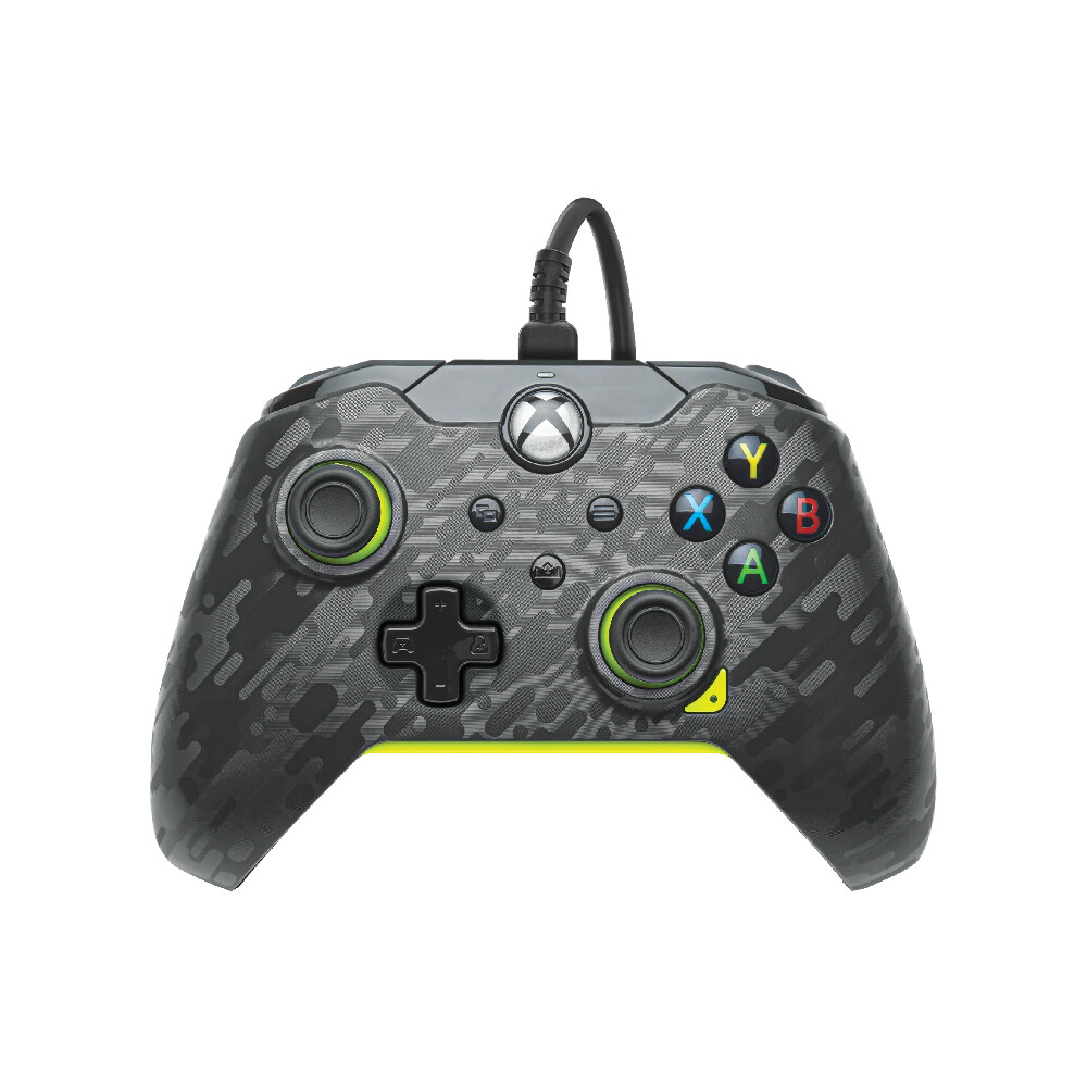 

Геймпад PDP Controller Electric Carbon, камуфляж