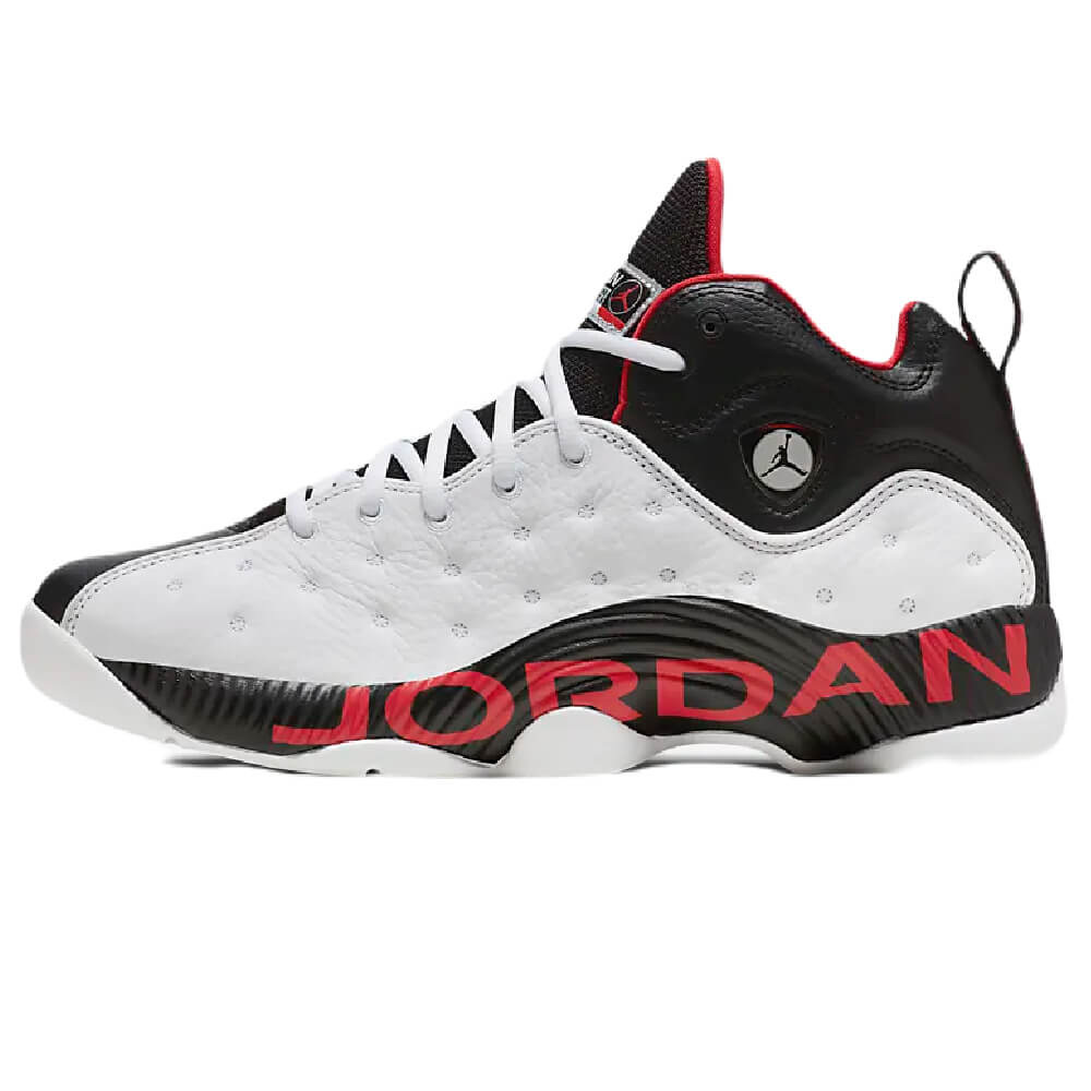 Кроссовки Nike Jordan Jumpman Team II, белый/черный/красный кепка nike air jordan jumpman heritage86 красный