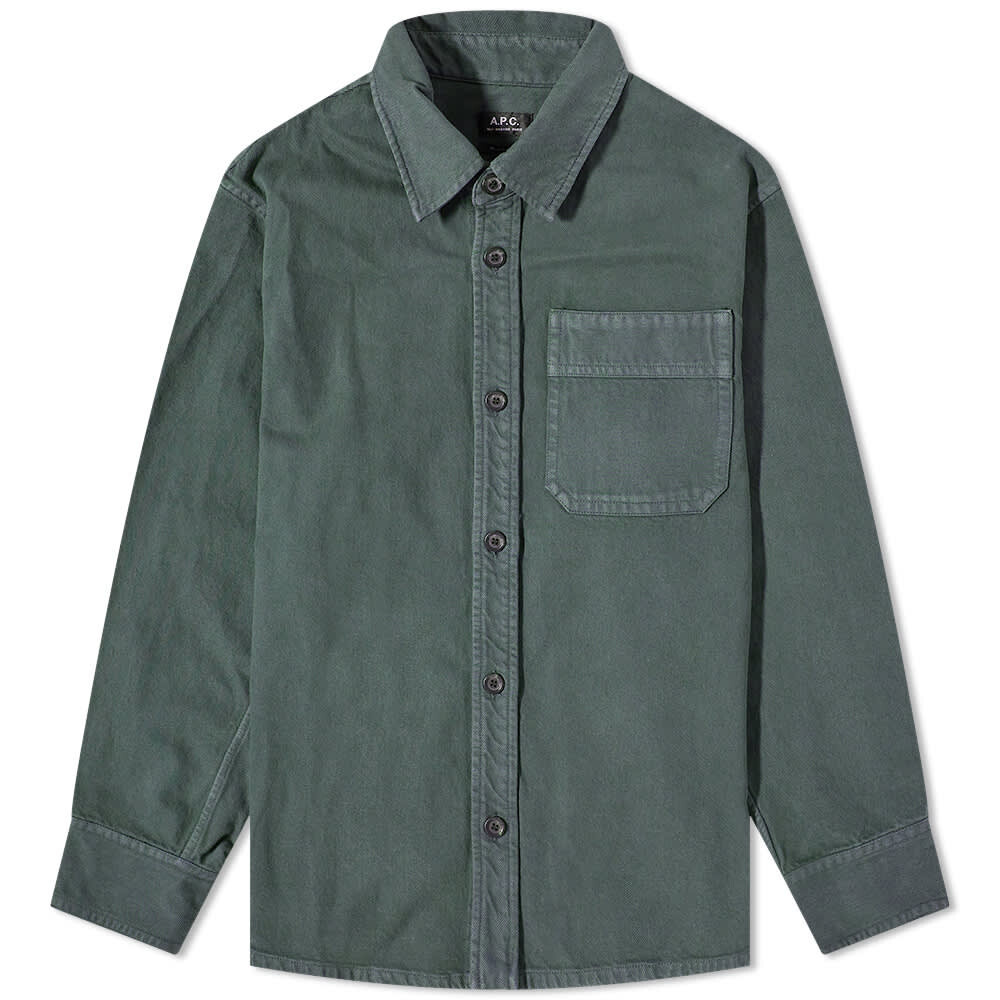 

.PC Basile Overdyed Denim Overshirt A.P.C., Серый