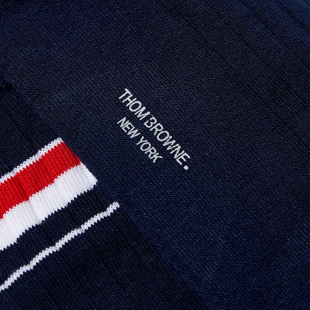 

Носки Athletic RWB в рубчик до середины икры Thom Browne