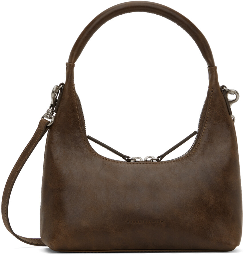 

Коричневая мини-сумка на ремешке Marge Sherwood, цвет Washed brown pullup