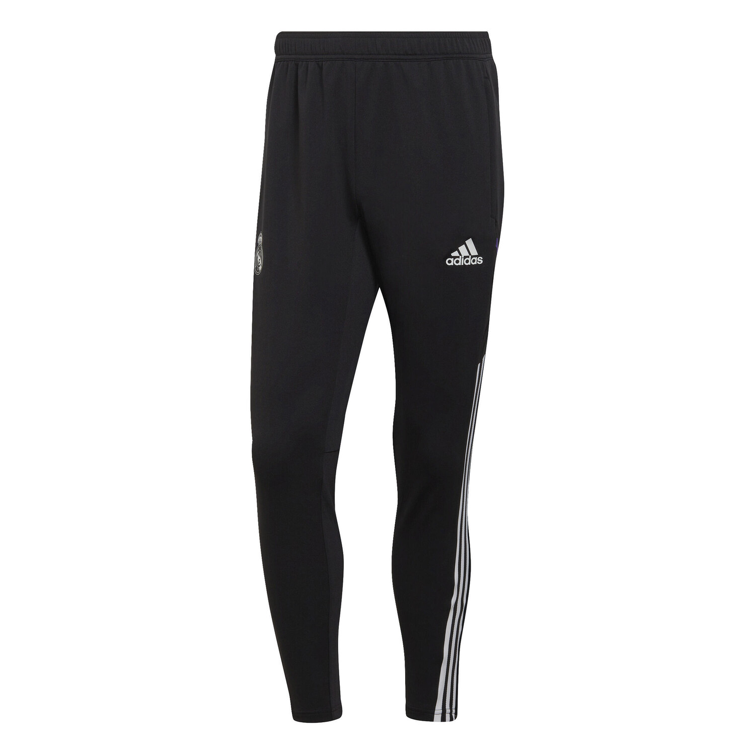 

Тренировочные брюки футбольные Реал Мадрид женские/мужские 2022 ADIDAS, черно-белый