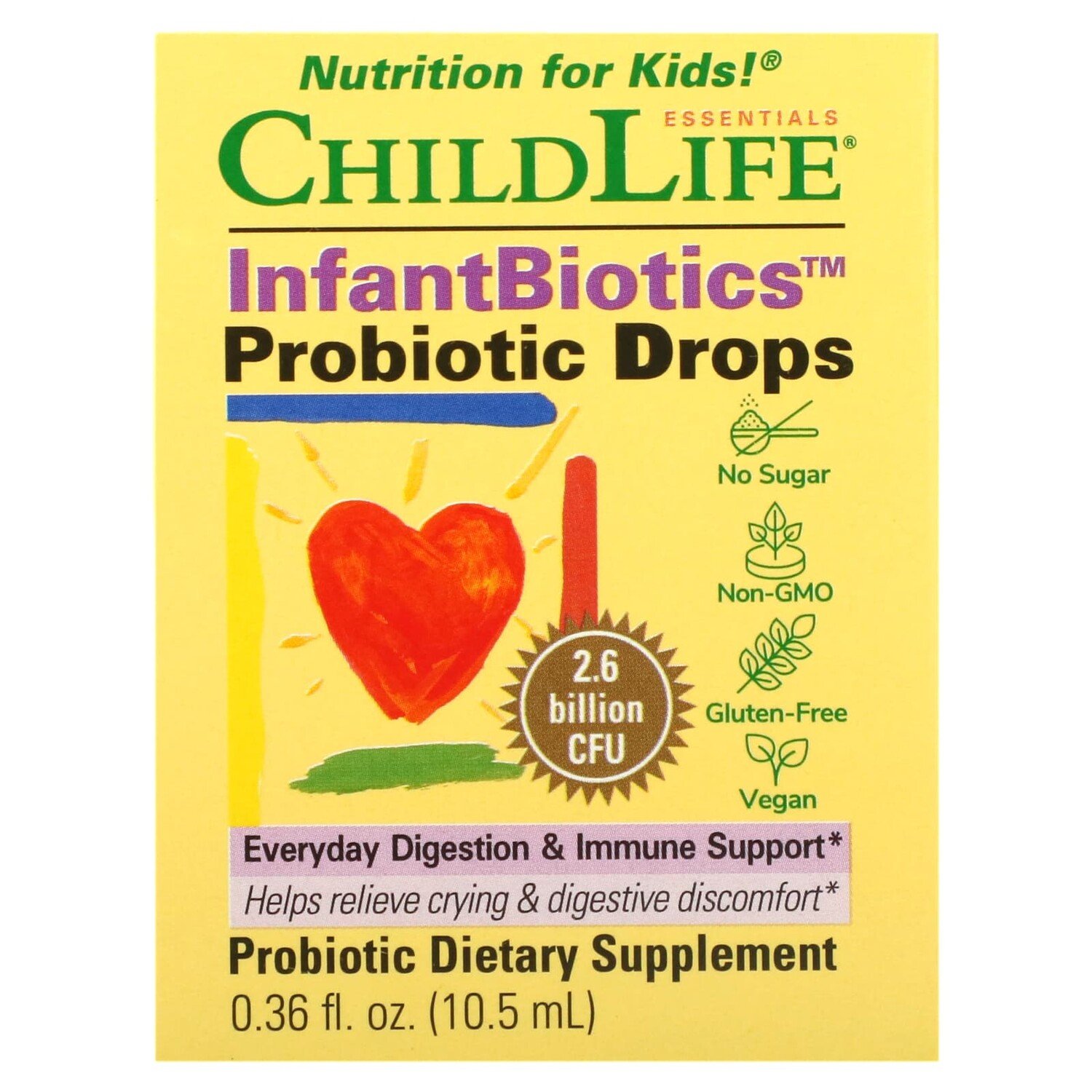 

Пробиотические Капли ChildLife, 10,5 мл