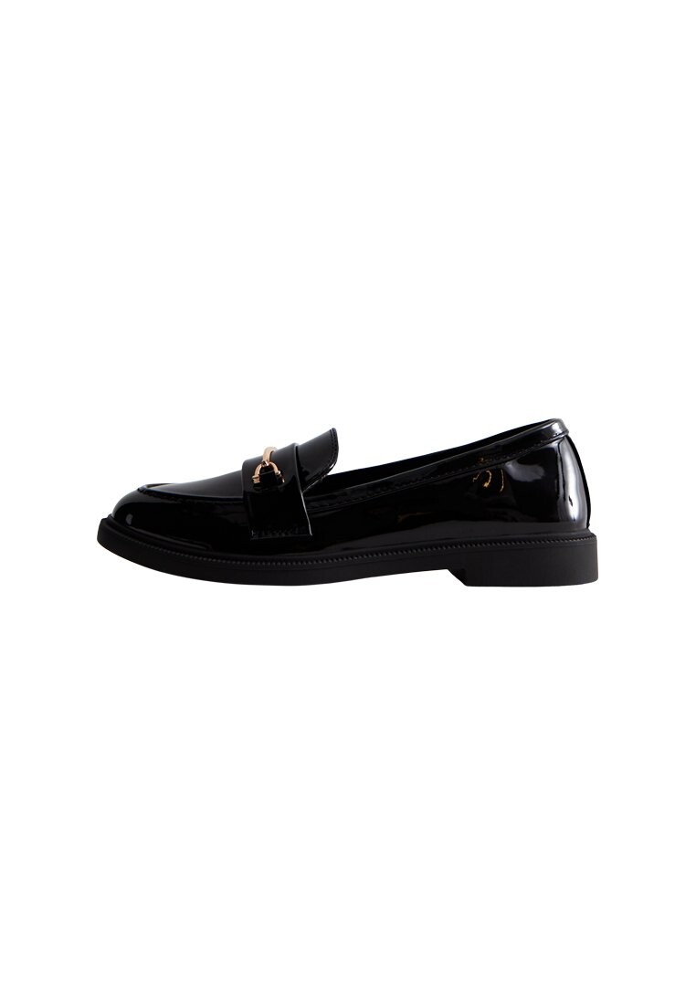 

Слипоны Snaffle Trim Comfort Loafers New Look, черные