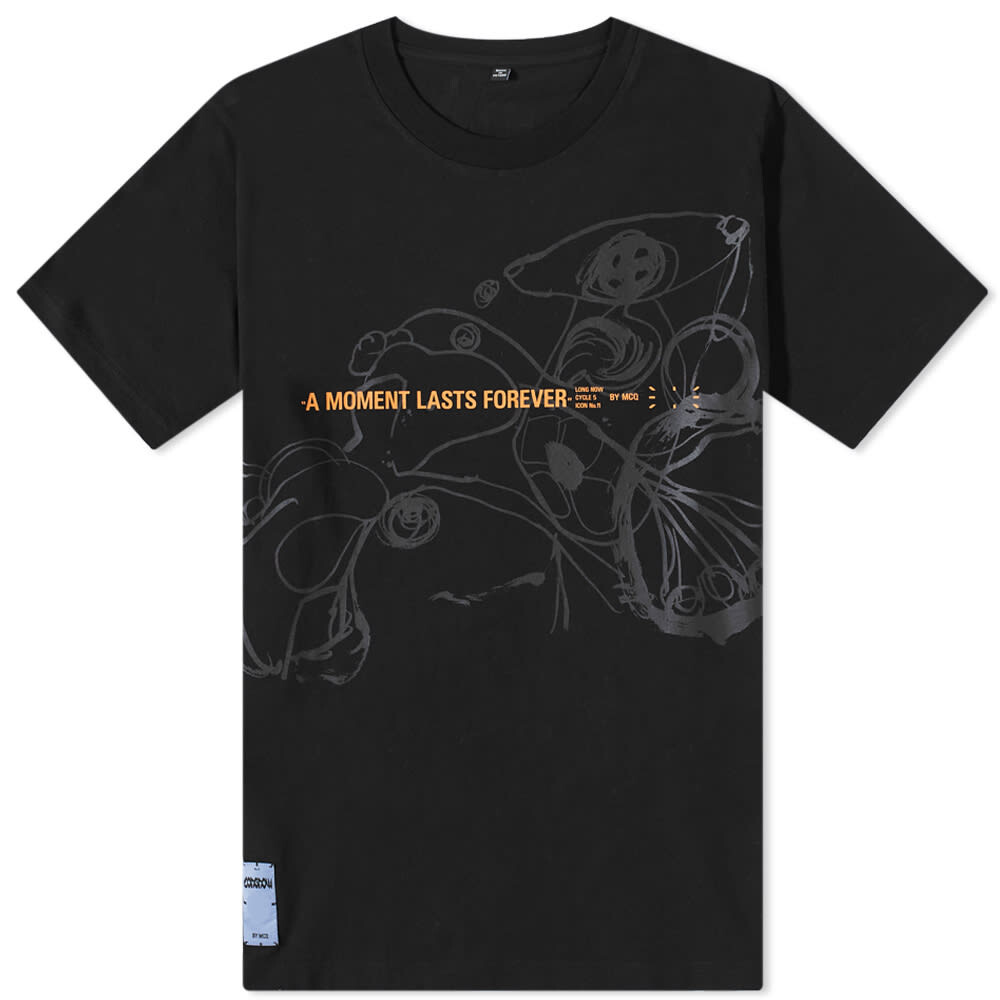 

Футболка McQ Longnow Tee, Черный