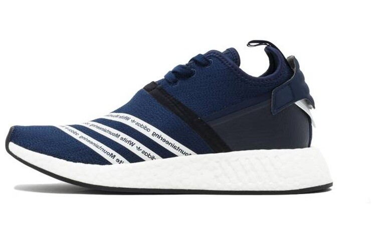

Adidas NMD R2 Белый Альпинизм Темно-синий