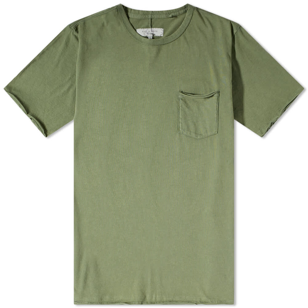 

Футболка Rag & Bone Miles Pocket Tee