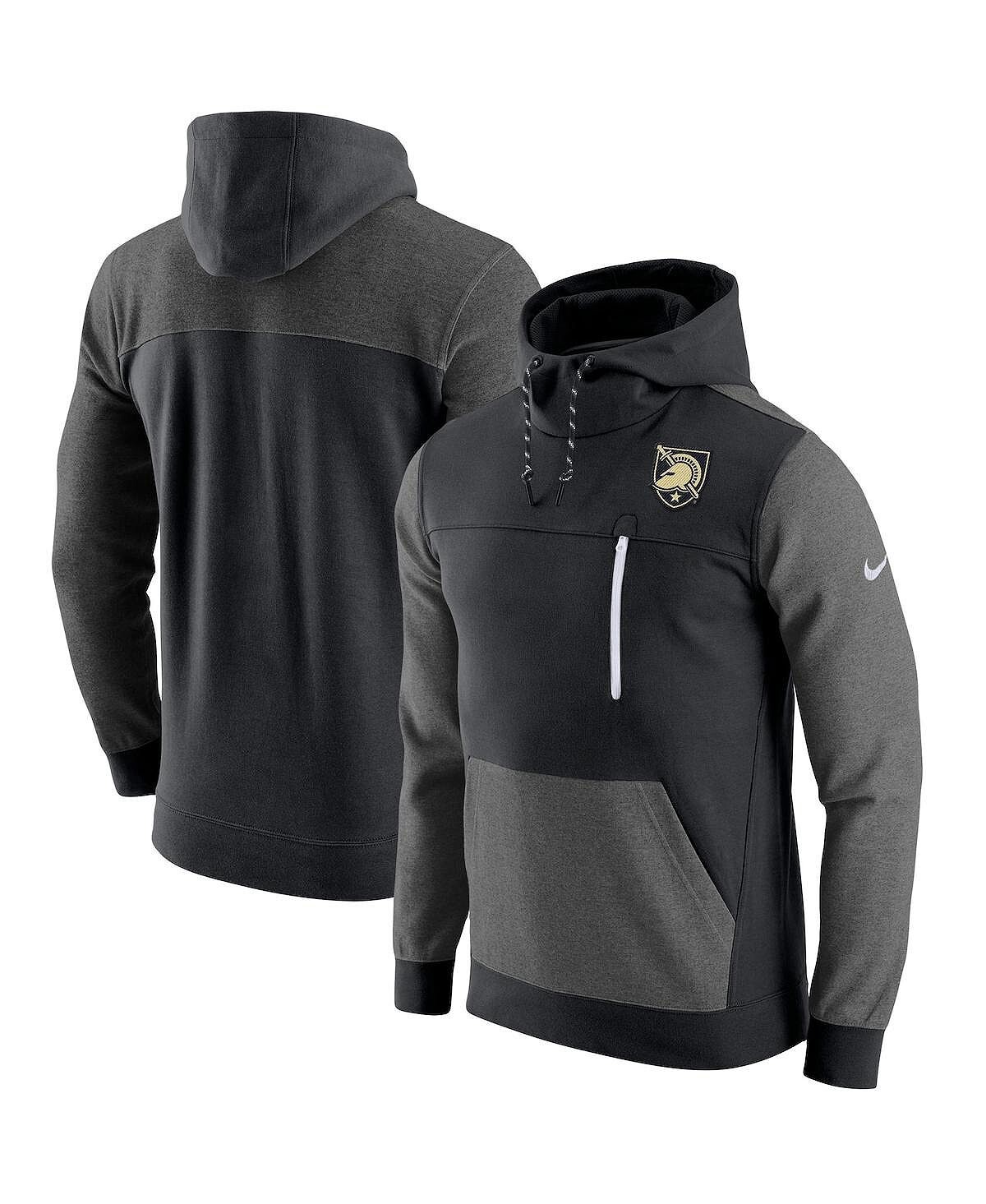 Мужская толстовка с капюшоном black army black knights av-15 2.0 pullover Nike, черный black clover quartet knights