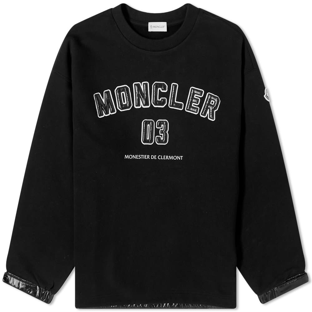 

Толстовка Moncler Logo Crew Neck Sweat