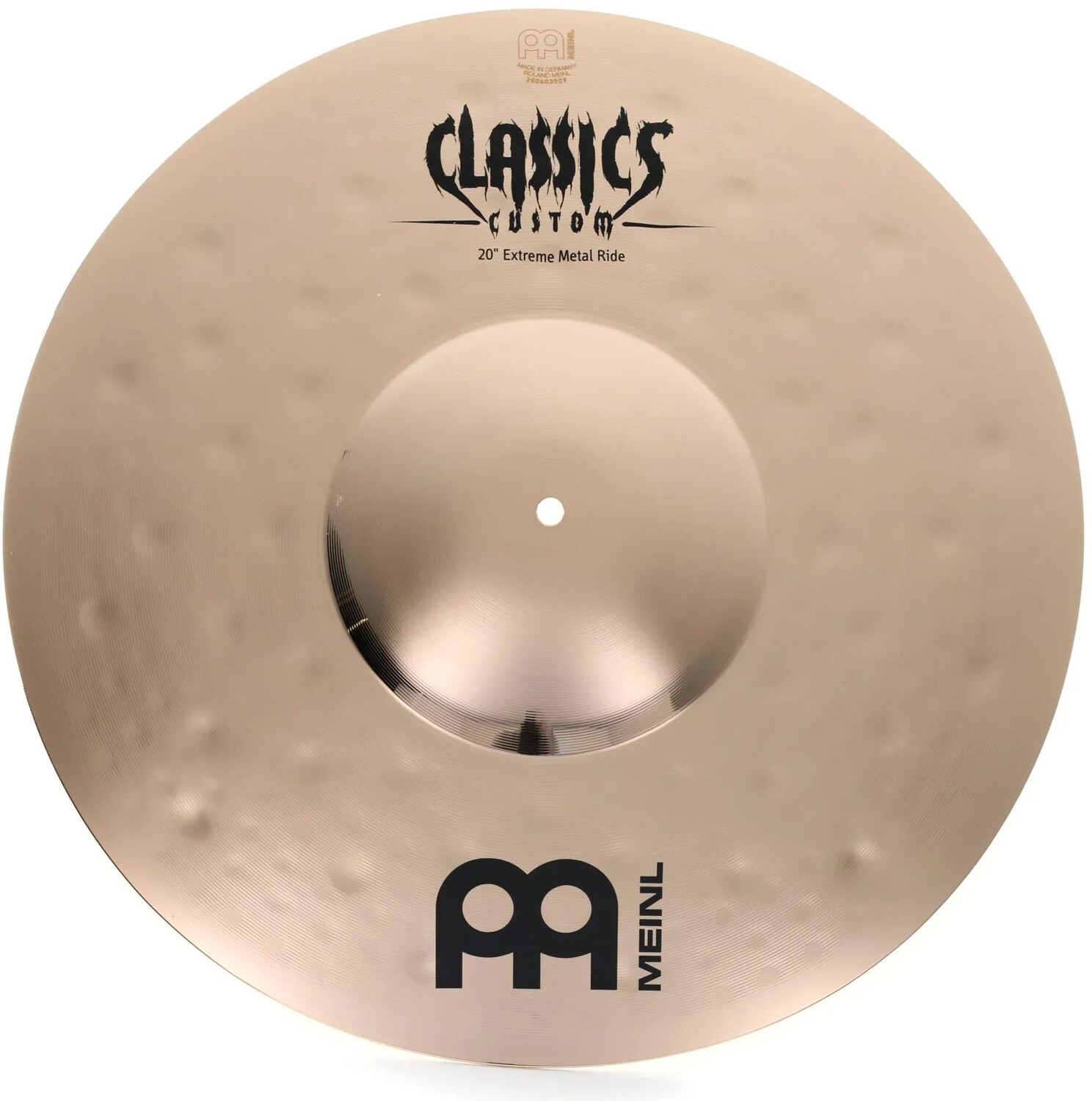 

Тарелки Meinl 20 дюймов Classics Custom Brilliant Extreme Metal Ride