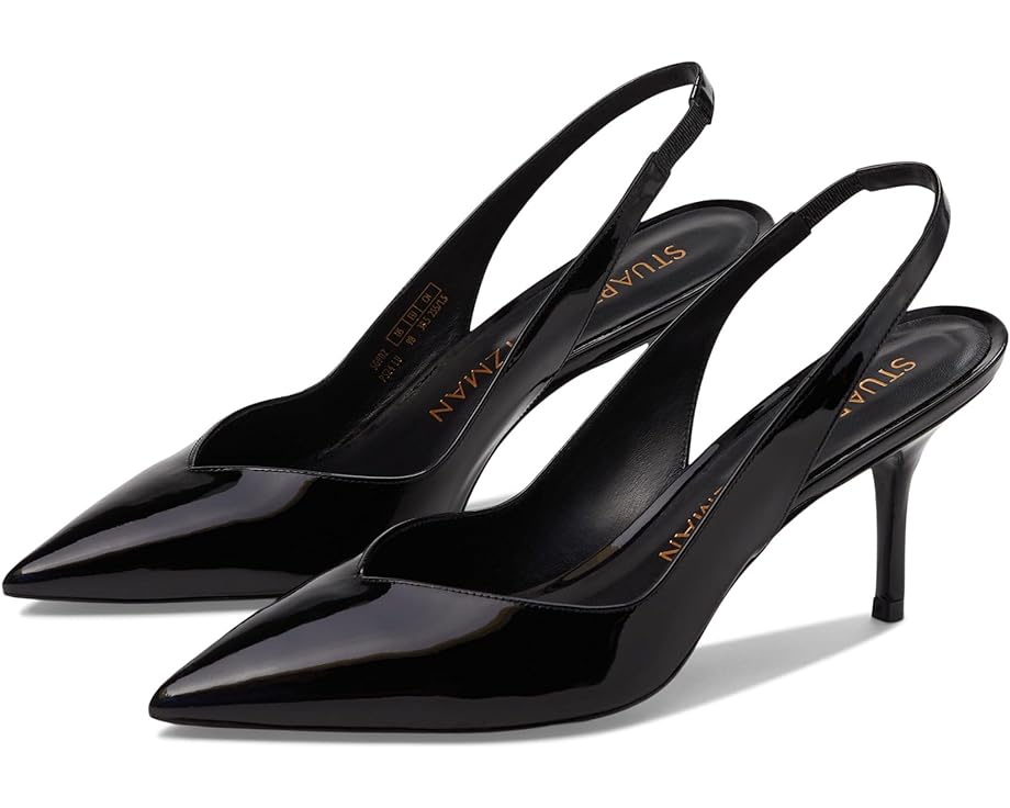 Туфли Stuart Weitzman Eva 75 Slingback, черный