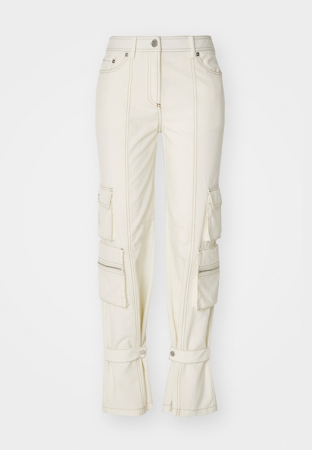 

Брюки карго Pants DKNY, молочный