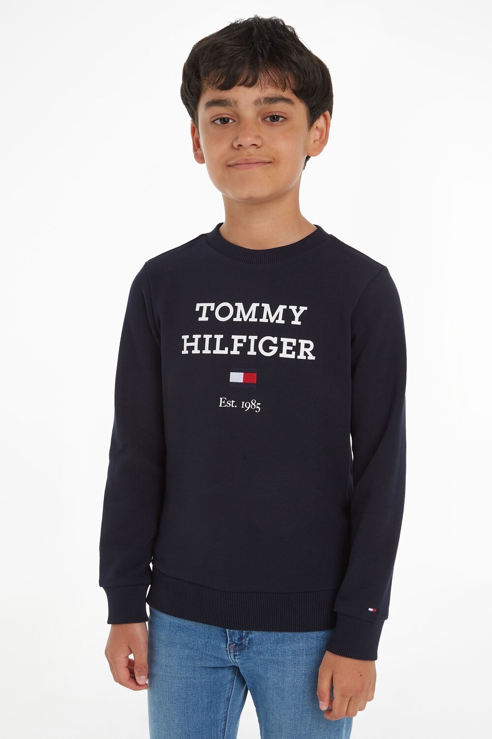 

Толстовка с логотипом Tommy Hilfiger, синий