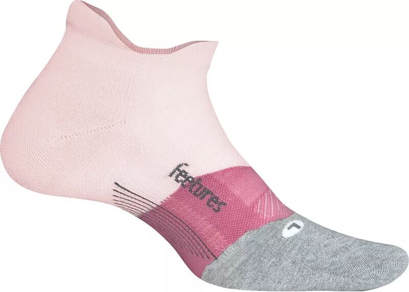 

Feetures! Носки для гольфа Elite Max Cushion No Show Tab, розовый