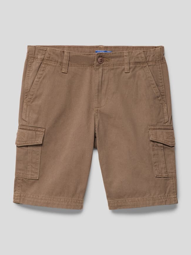 

Шорты карго на пуговице и молнии, модель MARLEY Jack & Jones, хаки