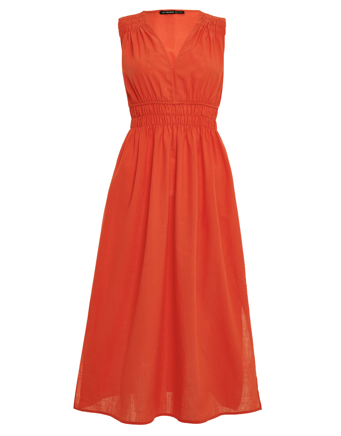 

Платье Threadbare Sommer THB Peppercorn Linen Waisted Midi Dress, оранжевый