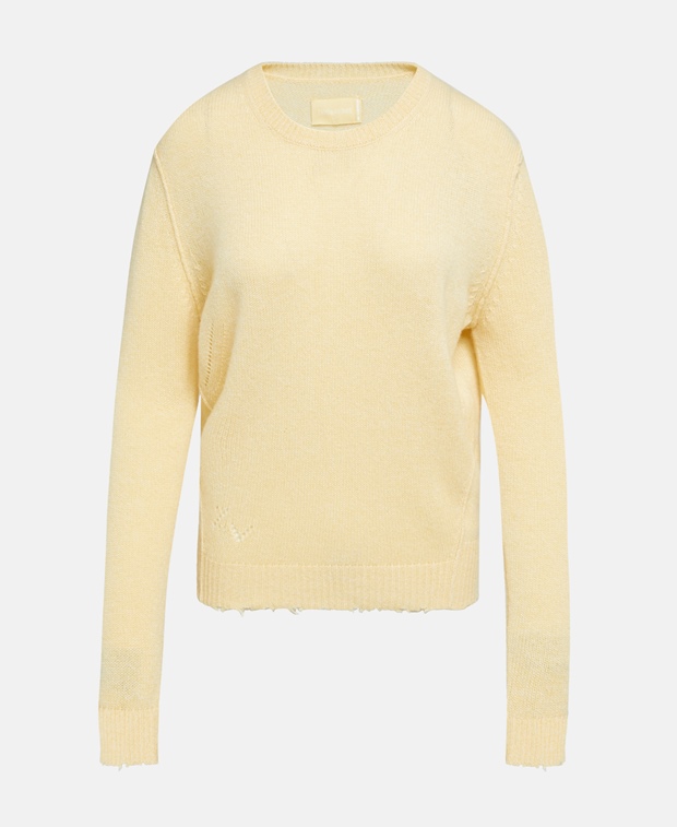 Кашемировый пуловер , желтый Zadig&Voltaire