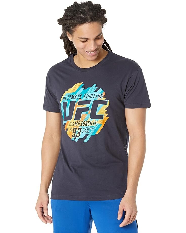 

Футболка UFC Slant Colors, темно-синий
