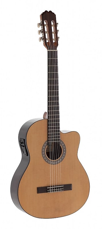 цена Акустическая гитара Admira SARA-EC Beginner Series Cutaway Mahogany Neck 6-String Classical Acoustic-Electric Guitar