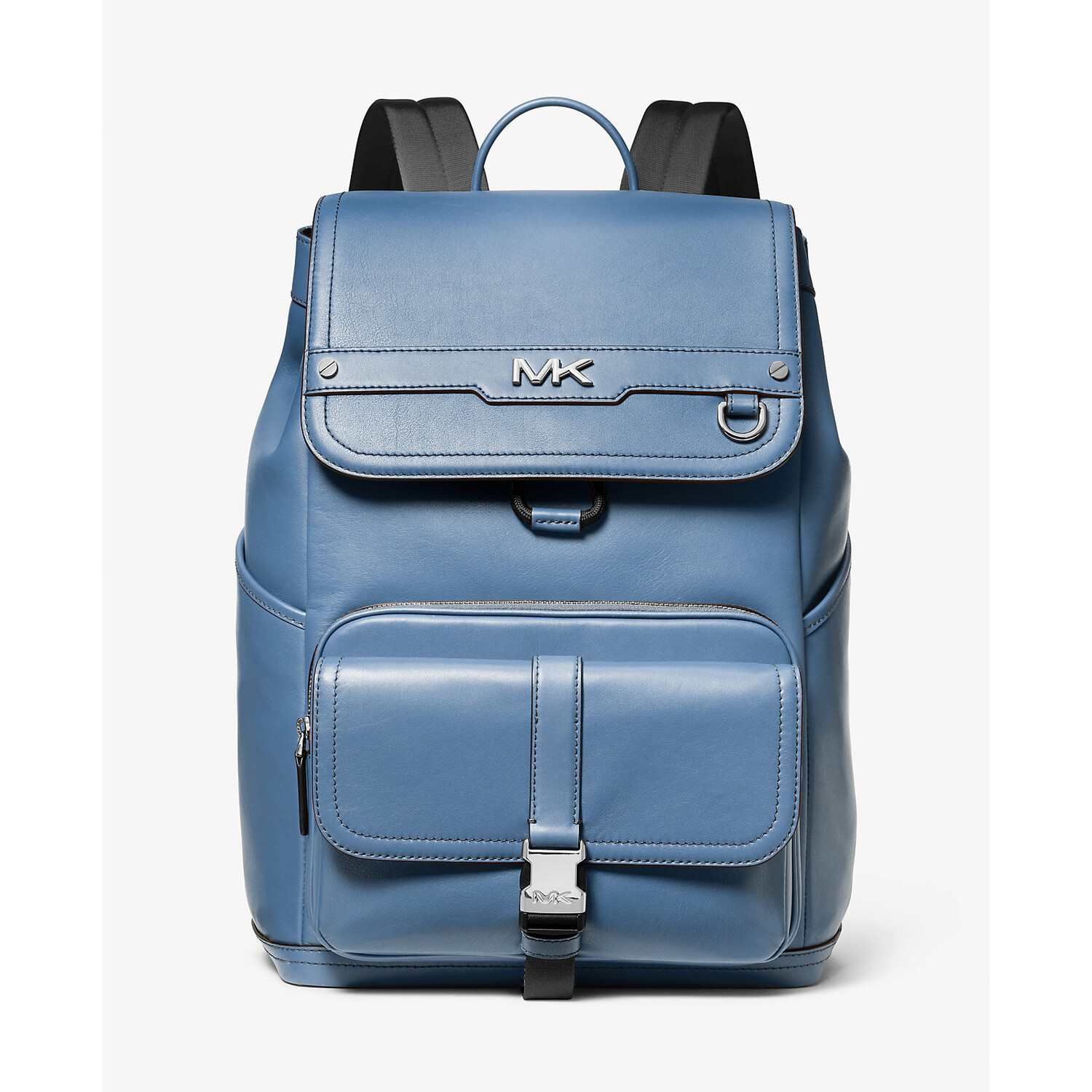 

Рюкзак Michael Kors Varick Leather Backpack, синий