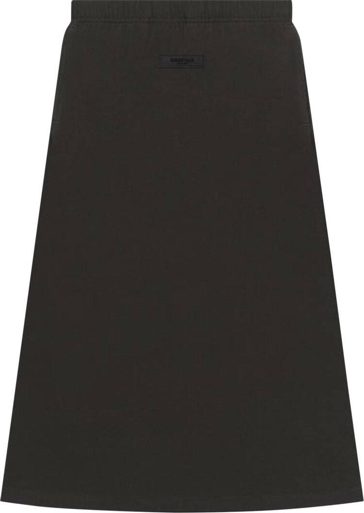 

Юбка Fear of God Essentials Long Skirt Off Black, черный
