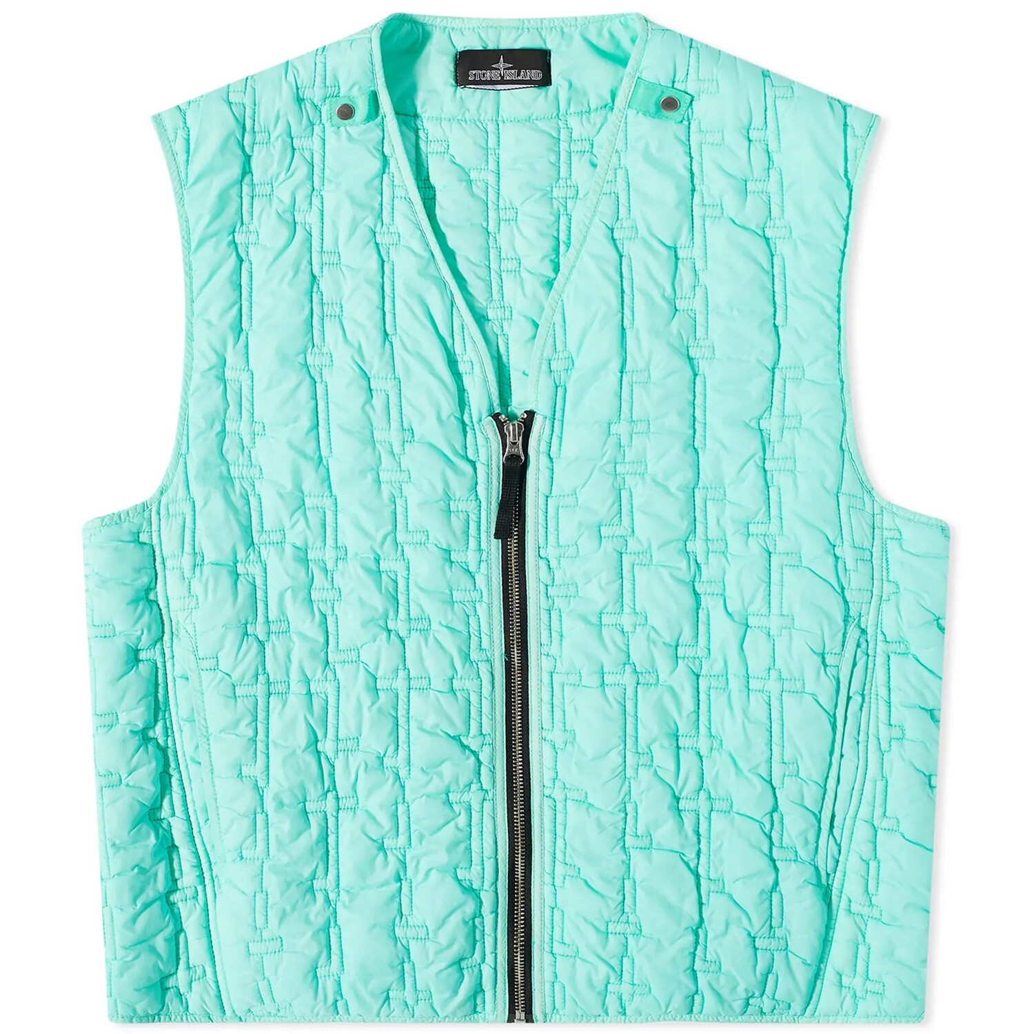 

Жилет Stone Island Shadow Project Quilted Nylon, голубой, Синий