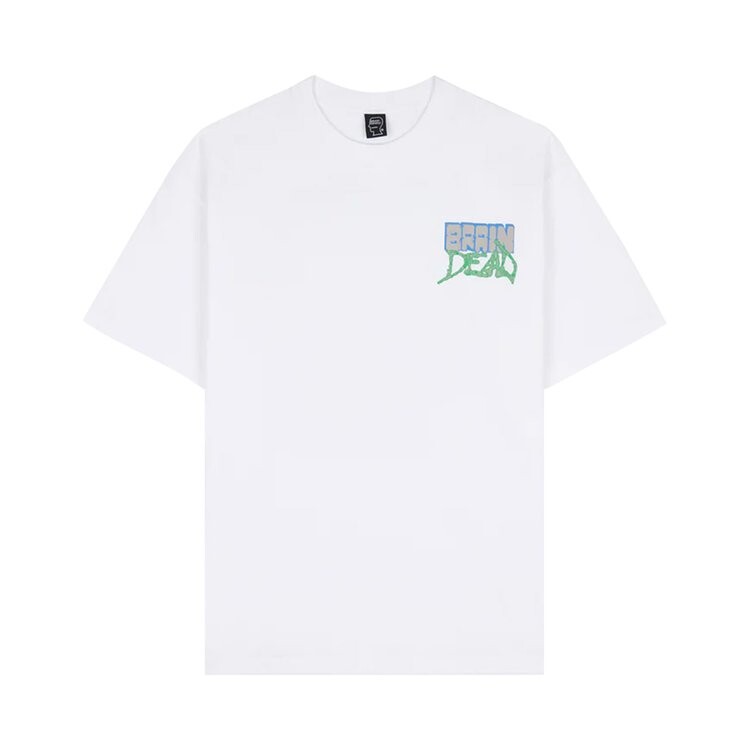 

Футболка Brain Dead Psychosis T-Shirt 'White', белый