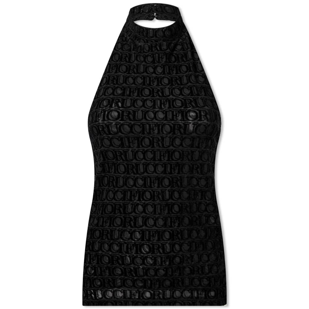 

Футболка Fiorucci Monogram Halter Top