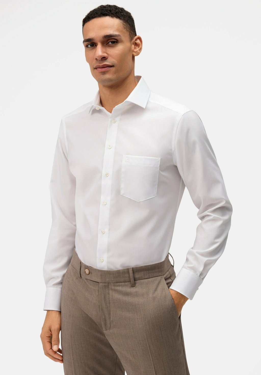 Деловая рубашка MODERN FIT Olymp Luxor, цвет white цена и фото