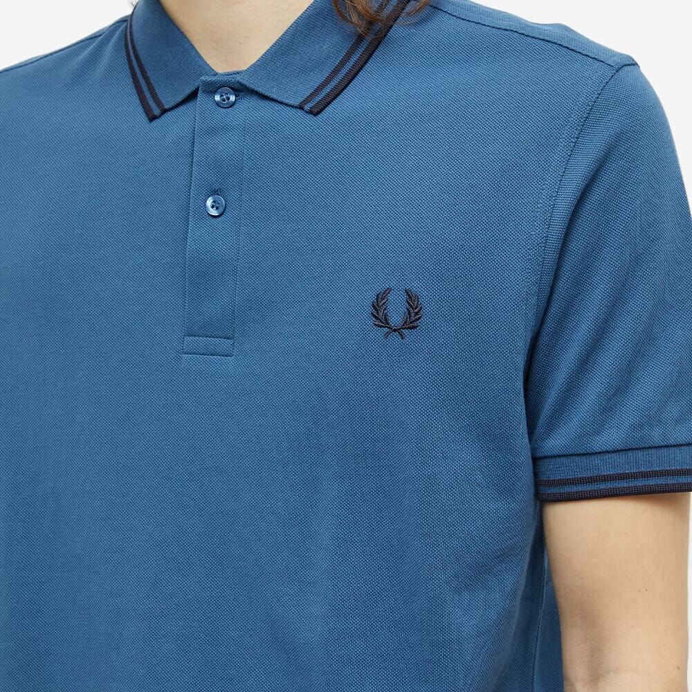 Fred Perry Authentic Slim Fit Twin Tipped Polo CDEK.Shopping