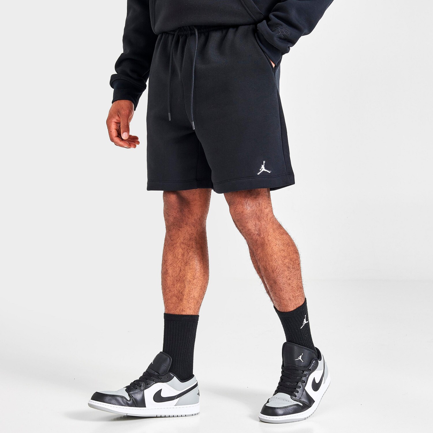 

Мужские флисовые шорты Jordan Essential Jumpman, черный