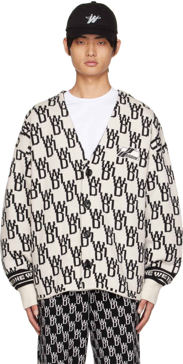 

Свободный кардиган Off-White We11done, Серый