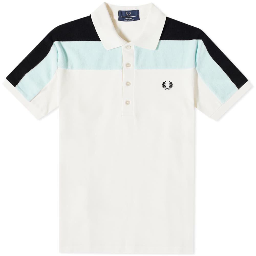

Футболка Fred Perry Towelling Panel Polo